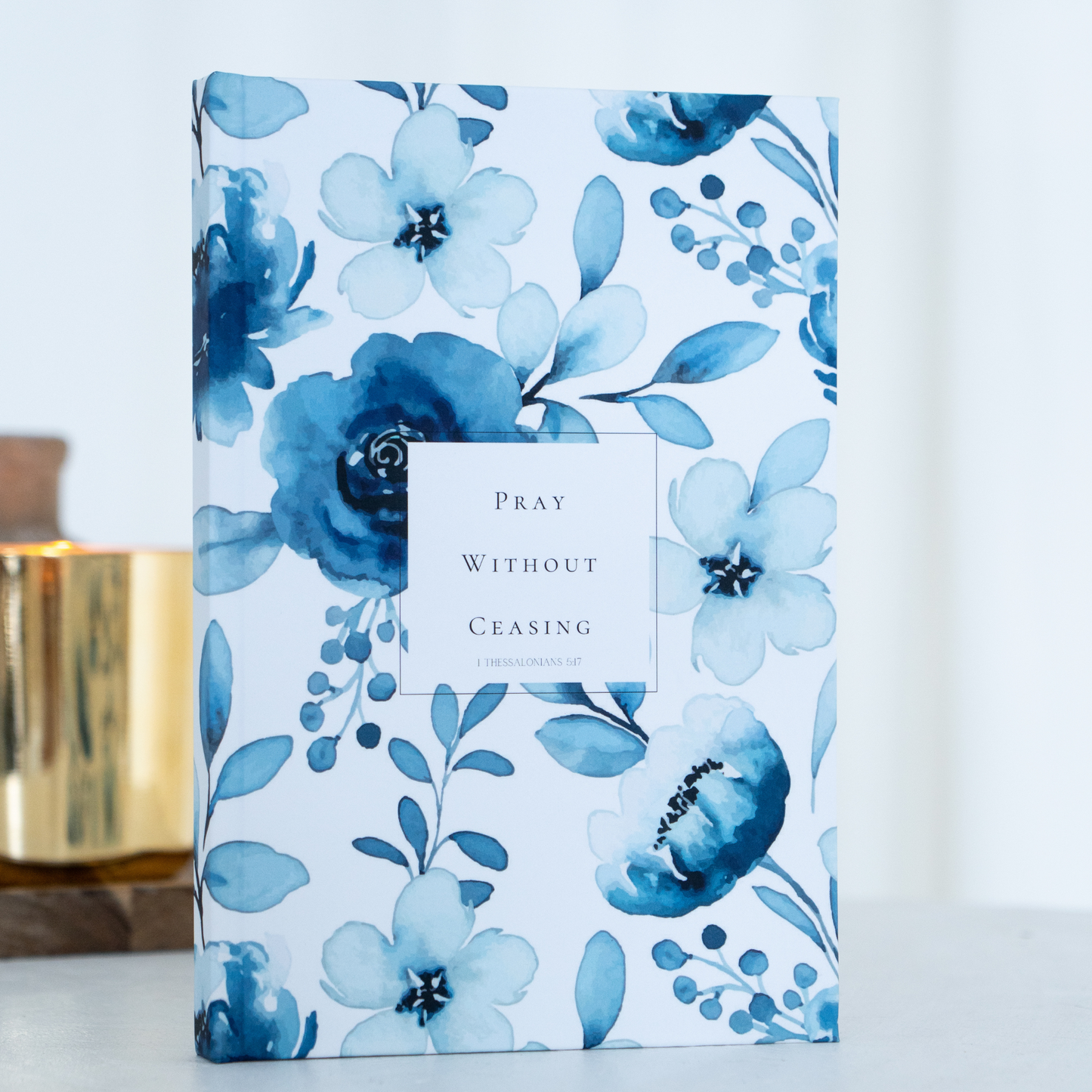 Floral "Pray Without Ceasing" Classic Journal